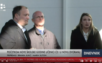 Prilog RTV HB iz Jajca: “Početkom nove školske godine učenici će i u novu dvoranu”