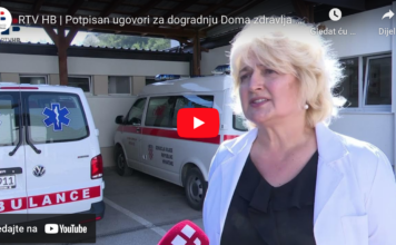 (VIDEO) Potpisan ugovor za dogradnju Doma zdravlja u Kreševu
